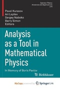 Cover: Analysis as a Tool in Mathematical Physics - Birkhauser