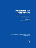 Cover: Rebirth of Rhetoric - Routledge