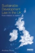 Cover: Sustainable Development Law in the UK - Routledge