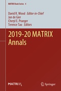 Cover: 2019-20 MATRIX Annals - Springer