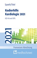 Cover: Kodierhilfe Kardiologie 2021 - medhochzwei Verlag