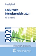 Cover: Kodierhilfe Intensivmedizin 2021 - medhochzwei Verlag