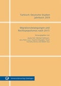 Cover: Migrationsbewegungen und Rechtspopulismus nach 2015 - Universit&auml;tsverlag G&ouml;ttingen