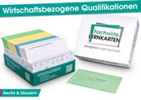 Abbildung von: Wirtschaftsbezogene Qualifikationen - Lernkarten Recht & Steuern - Lernkarten Verlag Inh. David Guttmann