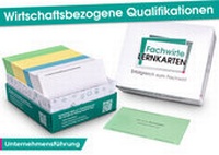 Abbildung von: Wirtschaftsbezogene Qualifikationen - Lernkarten Unternehmensführung - Lernkarten Verlag Inh. David Guttmann