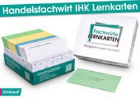 Abbildung von: Handelsfachwirt IHK Lernkarten - Einkauf - Lernkarten Verlag Inh. David Guttmann
