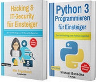 Enlarge image Cover: Hacking & IT-Security für Einsteiger + Python 3 Programmieren für Einsteiger (Hardcover) - BMU Media Verlag