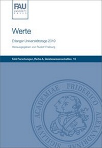 Enlarge image Cover: Werte - FAU University Press
