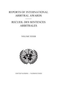 Abbildung von: Reports of international arbitral awards - United Nations