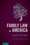 Cover: Family Law in America - Oxford University Press Inc