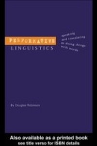 Abbildung von: Performative Linguistics - Routledge