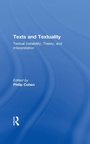 Cover: Texts and Textuality - Routledge