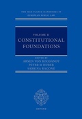 Cover: The Max Planck Handbooks in European Public Law - Oxford University Press