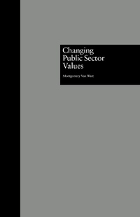 Enlarge image Cover: Changing Public Sector Values - Routledge