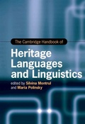 Cover: The Cambridge Handbook of Heritage Languages and Linguistics - Cambridge University Press