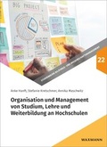 Cover: Organisation und Management von Studium, Lehre und Weiterbildung an Hochschulen - Waxmann Verlag GmbH