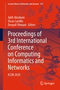 Cover: Proceedings of 3rd International Conference on Computing Informatics and Networks - Springer