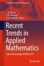 Cover: Recent Trends in Applied Mathematics - Springer