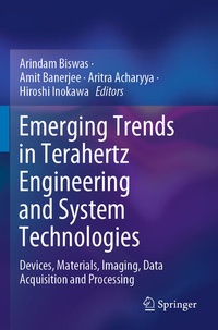 Enlarge image Cover: Emerging Trends in Terahertz Engineering and System Technologies - Springer
