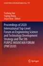 Cover: Proceedings of 2020 International Top-Level Forum on Engineering Science and Technology Development Strategy and The 5th PURPLE MOUNTAIN FORUM (PMF2020) - Springer
