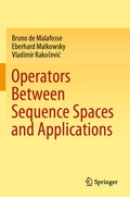 Cover: Operators Between Sequence Spaces and Applications - Springer