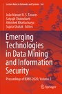 Cover: Emerging Technologies in Data Mining and Information Security - Springer