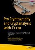 Cover: Pro Cryptography and Cryptanalysis with C++20 - APress