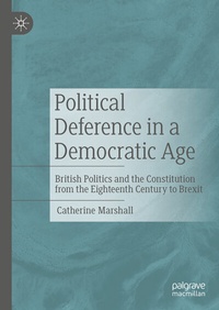 Enlarge image Cover: Political Deference in a Democratic Age - Palgrave Macmillan