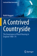 Cover: A Contrived Countryside - Springer