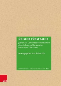 Enlarge image Cover: Jüdische Fürsprache - Vandenhoeck & Ruprecht