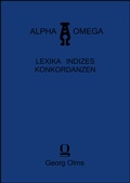 Cover: Apulei Metamorphoseon : Index verborum, Liste de fr&eacute;quence - Georg Olms Verlag