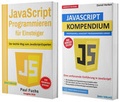 Cover: JavaScript Programmieren f&uuml;r Einsteiger + JavaScript Kompendium (Hardcover) - BMU Media Verlag