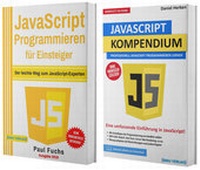 Enlarge image Cover: JavaScript Programmieren für Einsteiger + JavaScript Kompendium (Hardcover) - BMU Media Verlag
