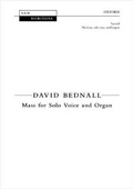 Cover: Mass for Solo Voice and Organ - Oxford University Press