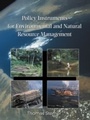 Cover: Policy Instruments for Environmental and Natural Resource Management - Routledge