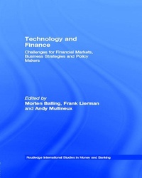 Enlarge image Cover: Technology and Finance - Routledge