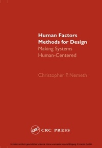 Enlarge image Cover: Human Factors Methods for Design - CRC Press