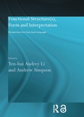 Cover: Functional Structure(s), Form and Interpretation - Routledge