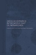 Cover: Good Governance in the Middle East Oil Monarchies - Routledge