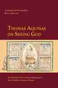 Cover: Thomas Aquinas on Seeing God - Marquette University Press