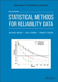 Enlarge image Cover: Statistical Methods for Reliability Data - Wiley