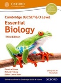 Cover: Cambridge IGCSE (R) & O Level Essential Biology: Student Book Third Edition - Oxford University Press