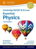 Cover: Cambridge IGCSE (R) & O Level Essential Physics: Student Book Third Edition - Oxford University Press