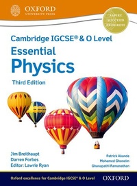 Enlarge image Cover: Cambridge IGCSE (R) & O Level Essential Physics: Student Book Third Edition - Oxford University Press