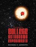 Cover: Fundamental College Astronomy Experiments - Kendall/Hunt Publishing Co ,U.S.