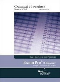 Enlarge image Cover: Exam Pro on Criminal Procedure (Objective) - West Academic Press