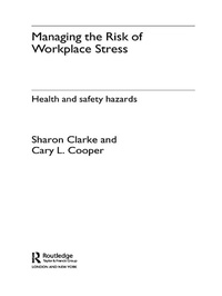 Abbildung von: Managing the Risk of Workplace Stress - Routledge