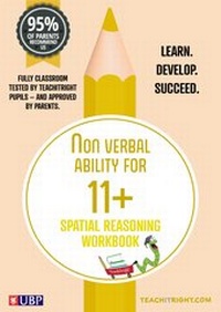 Enlarge image Cover: 11+ Tuition Guides: NON VERBAL ABILITY - Spatial Reasoning Workbook - New Generation Publishing