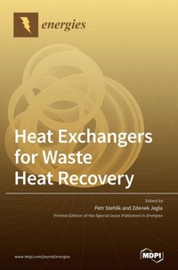 Enlarge image Cover: Heat Exchangers for Waste Heat Recovery - MDPI AG