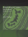 Cover: Product Safety and Liability Law in Japan - Routledge